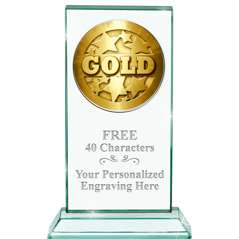 5" JADE MONARCH INSERT CRYSTAL