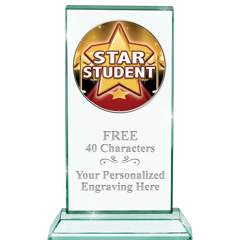 5" JADE MONARCH INSERT CRYSTAL