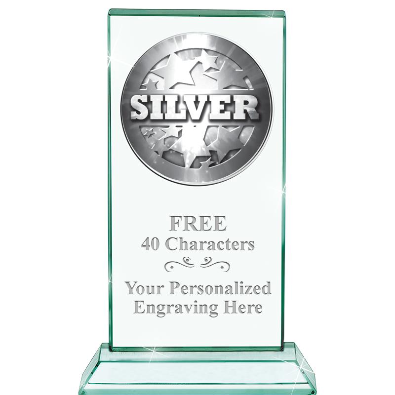 5" JADE MONARCH INSERT CRYSTAL