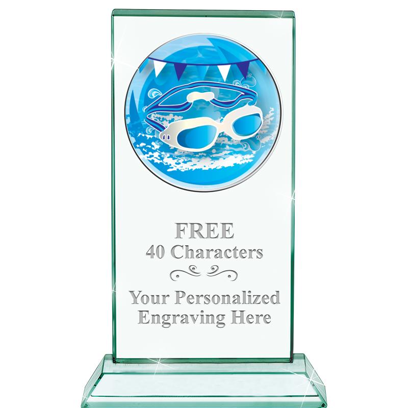 5" JADE MONARCH INSERT CRYSTAL