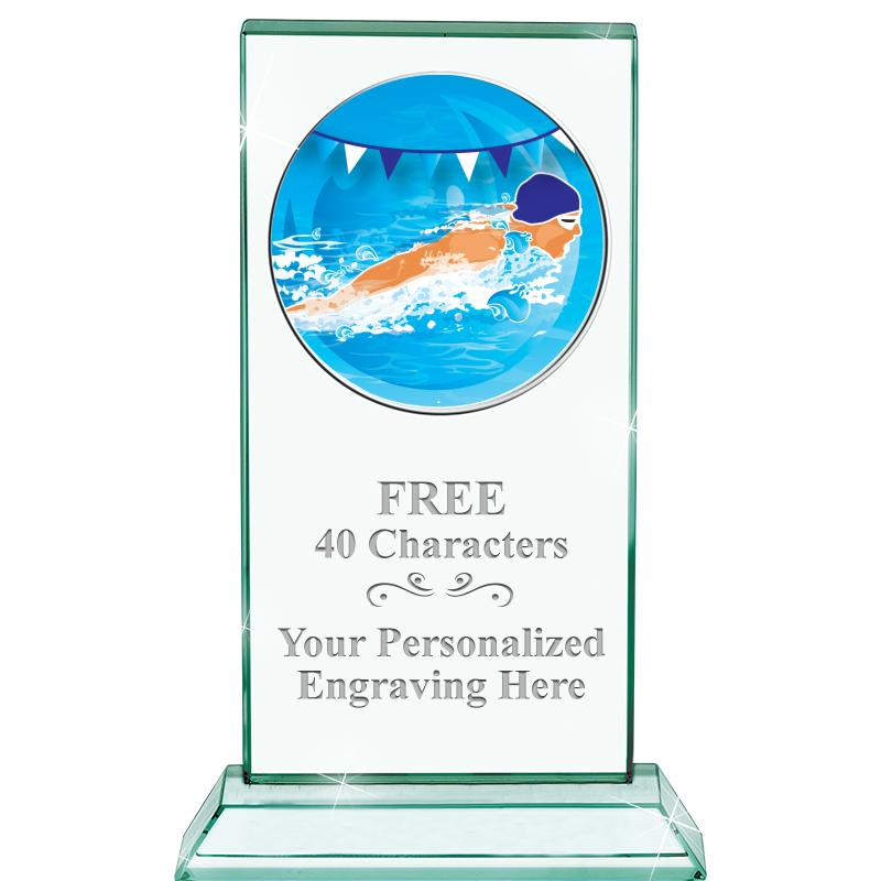 5" JADE MONARCH INSERT CRYSTAL