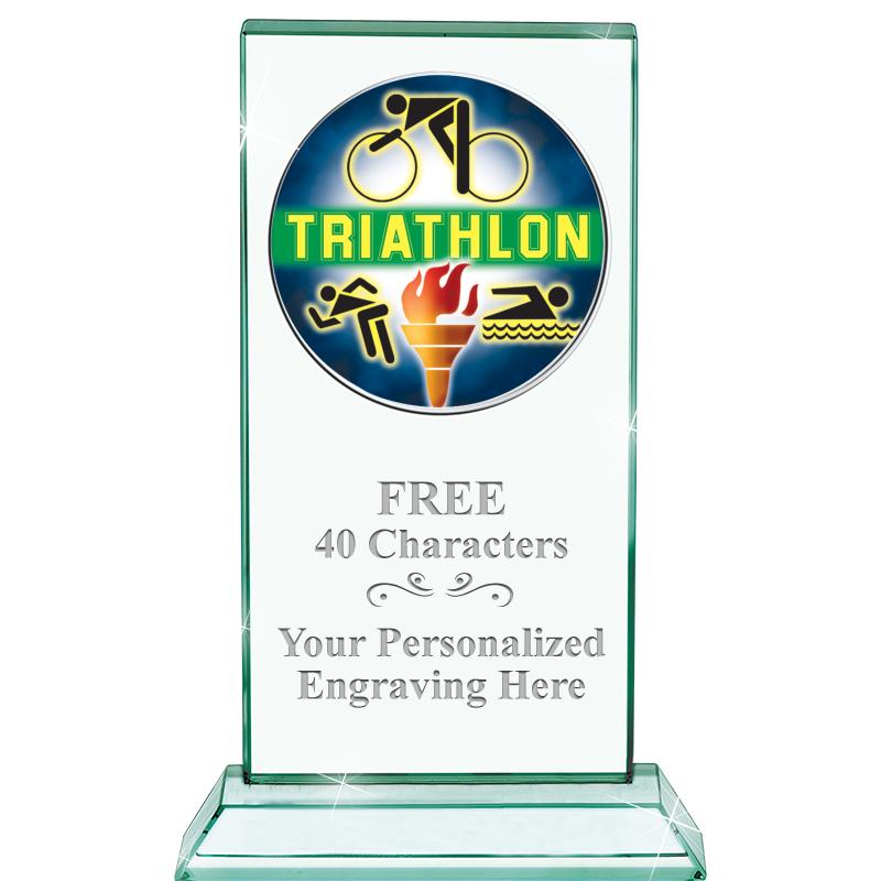 5" JADE MONARCH INSERT CRYSTAL