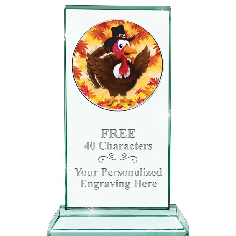 5" JADE MONARCH INSERT CRYSTAL