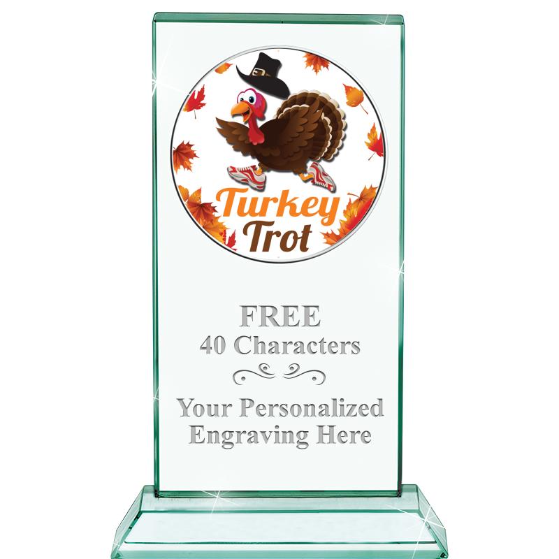 5" JADE MONARCH INSERT CRYSTAL