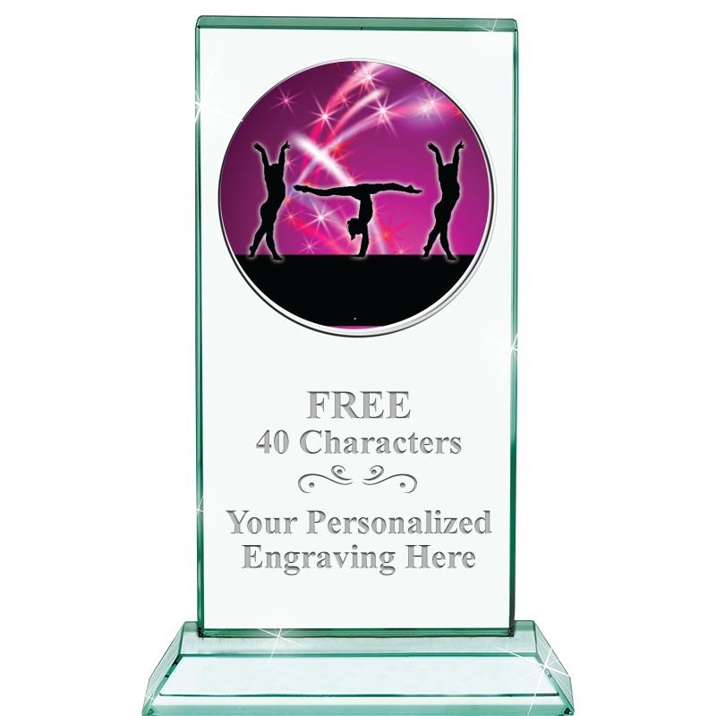 5" JADE MONARCH INSERT CRYSTAL