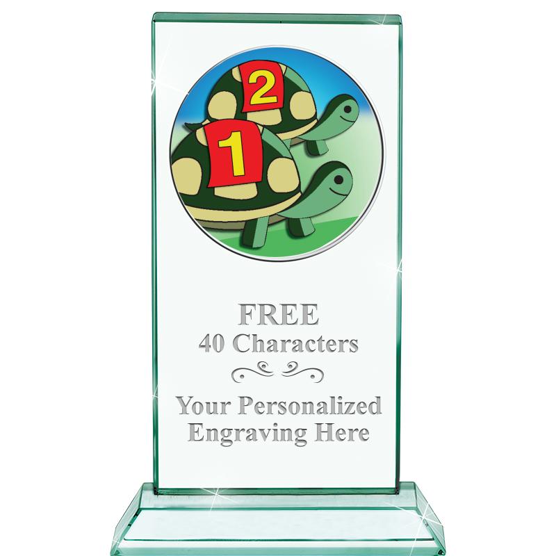 5" JADE MONARCH INSERT CRYSTAL