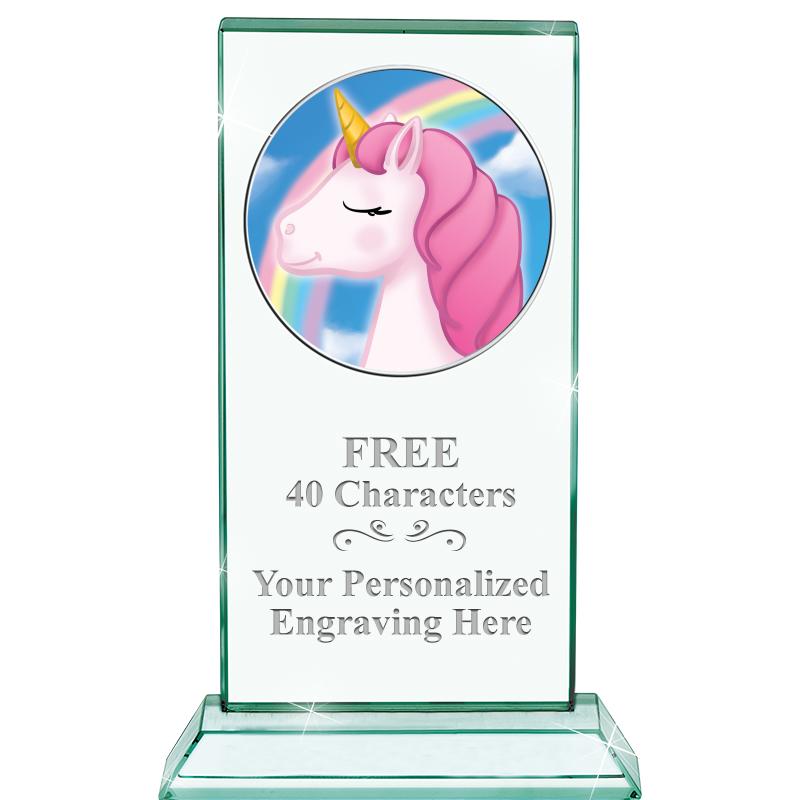 5" JADE MONARCH INSERT CRYSTAL