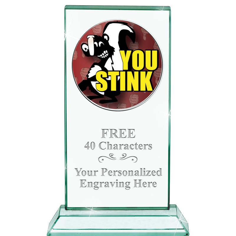 5" JADE MONARCH INSERT CRYSTAL