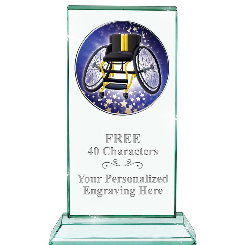 5" JADE MONARCH INSERT CRYSTAL