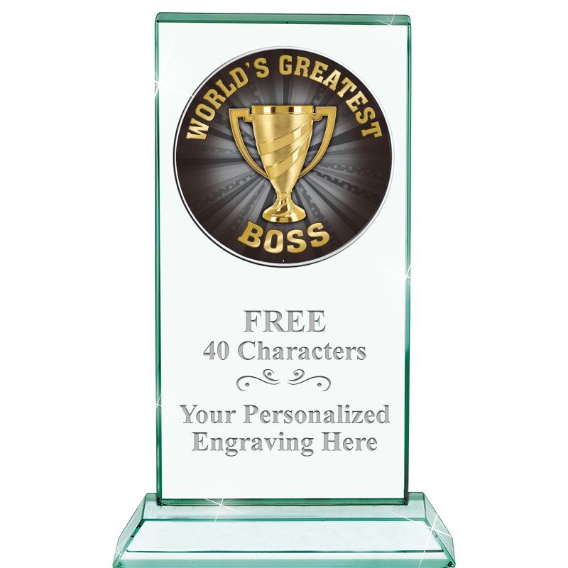 5" JADE MONARCH INSERT CRYSTAL