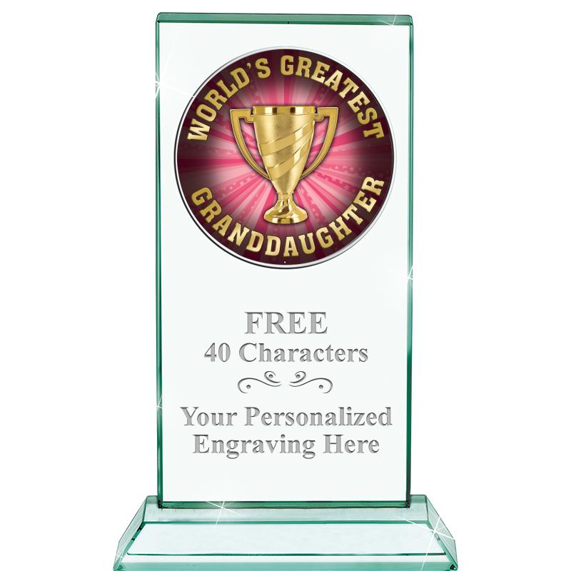 5" JADE MONARCH INSERT CRYSTAL