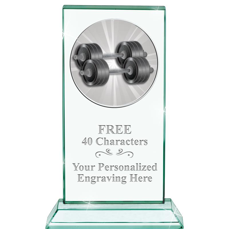 5" JADE MONARCH INSERT CRYSTAL