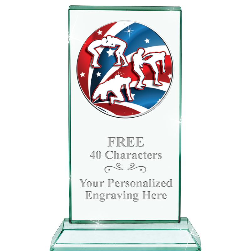 5" JADE MONARCH INSERT CRYSTAL