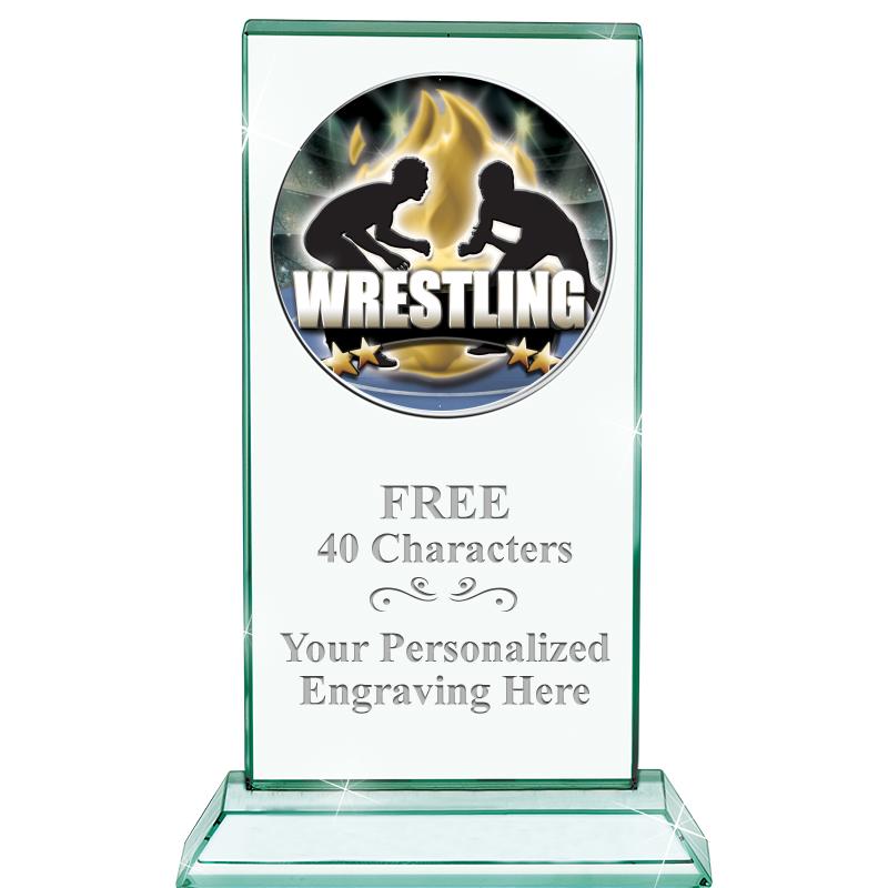 5" JADE MONARCH INSERT CRYSTAL