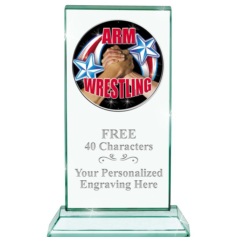 5" JADE MONARCH INSERT CRYSTAL