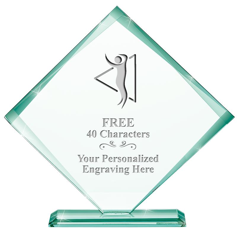 7.25" JADE QUAD CRYSTAL