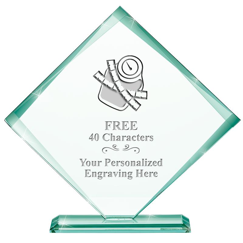 7.25" JADE QUAD CRYSTAL