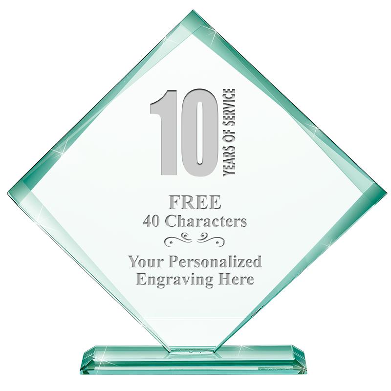 7.25" JADE QUAD CRYSTAL