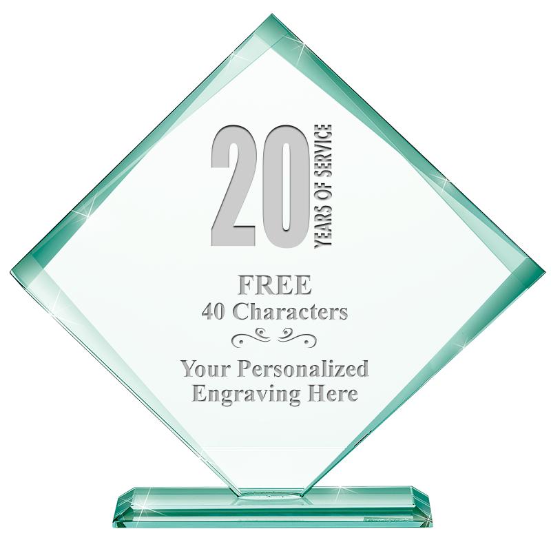 7.25" JADE QUAD CRYSTAL