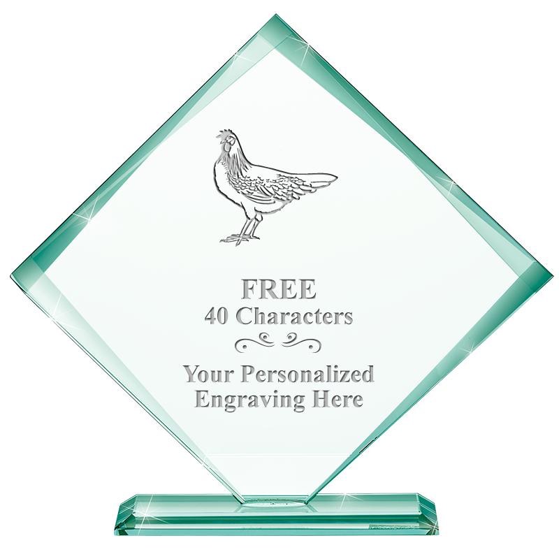 7.25" JADE QUAD CRYSTAL