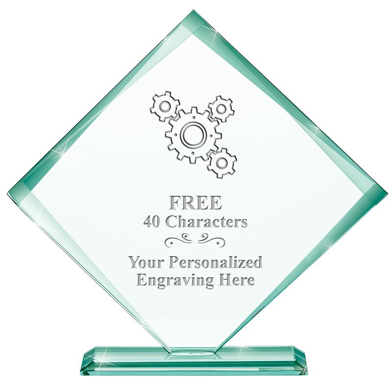 7.25" JADE QUAD CRYSTAL