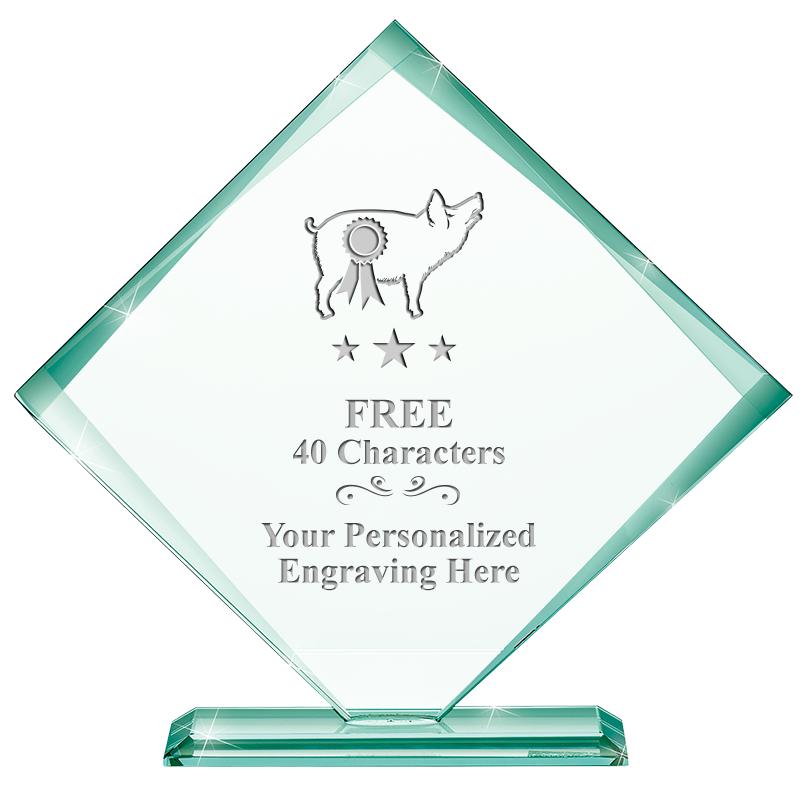 7.25" JADE QUAD CRYSTAL