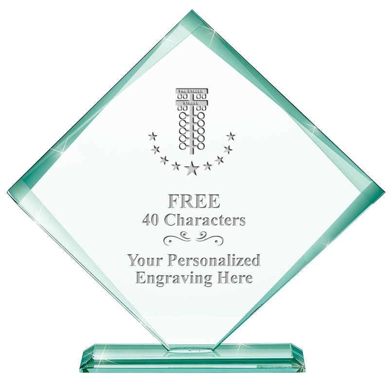 7.25" JADE QUAD CRYSTAL