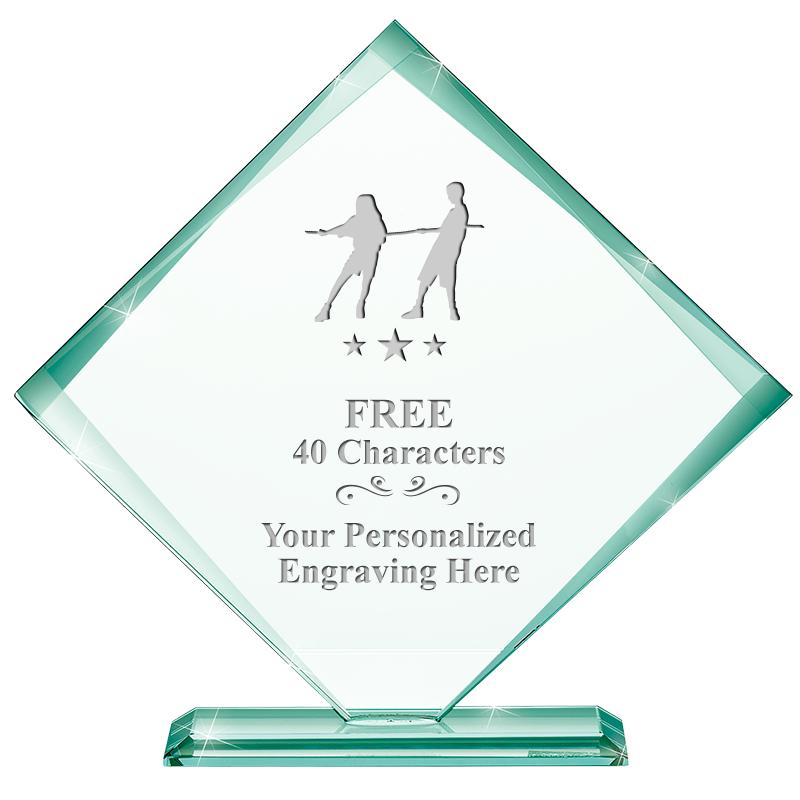 7.25" JADE QUAD CRYSTAL