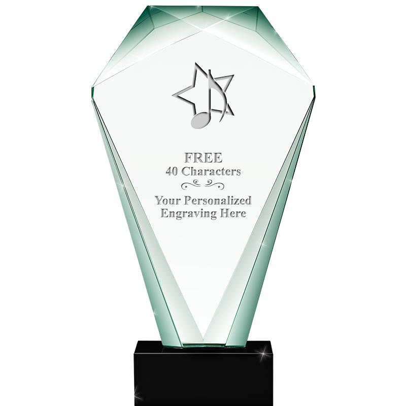 JADE SHRINE CRYSTAL AWARD