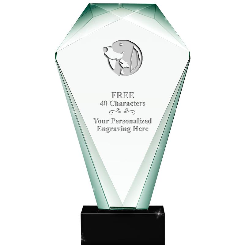 JADE SHRINE CRYSTAL AWARD