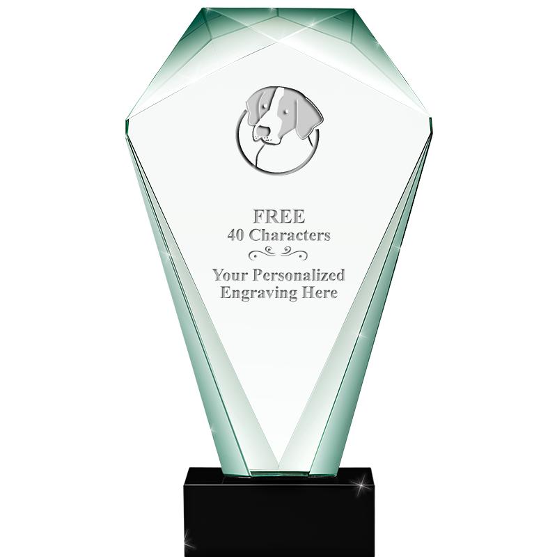 JADE SHRINE CRYSTAL AWARD