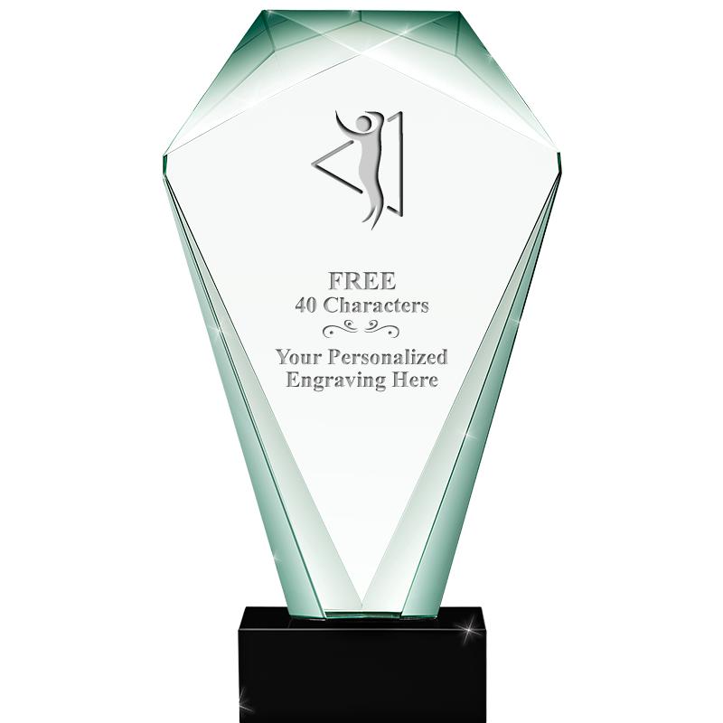 JADE SHRINE CRYSTAL AWARD