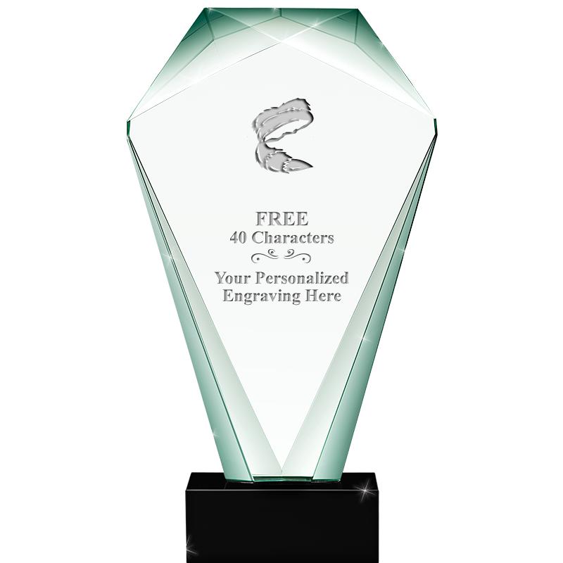 JADE SHRINE CRYSTAL AWARD