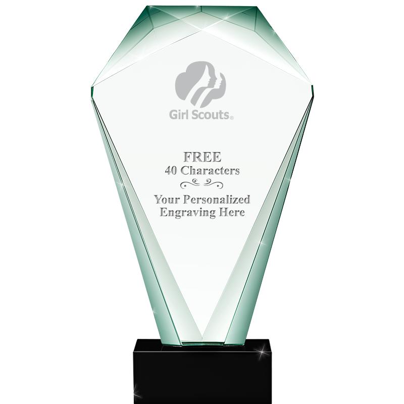 JADE SHRINE CRYSTAL AWARD