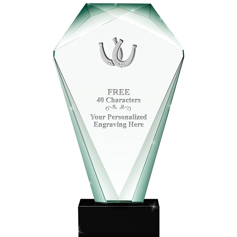 JADE SHRINE CRYSTAL AWARD