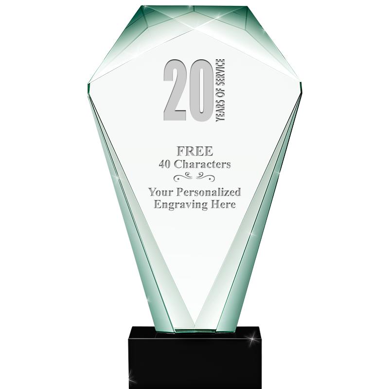 JADE SHRINE CRYSTAL AWARD