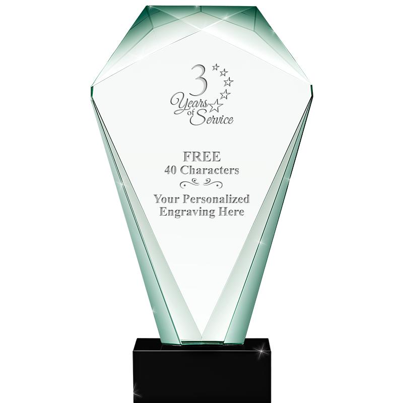 JADE SHRINE CRYSTAL AWARD