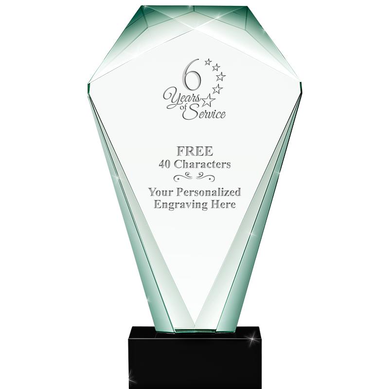 JADE SHRINE CRYSTAL AWARD