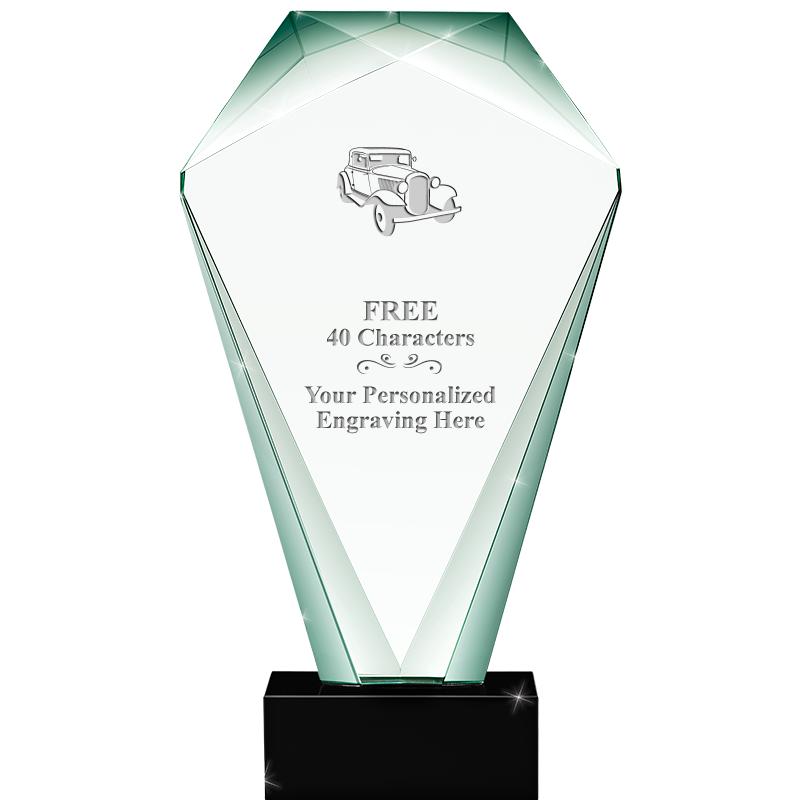 JADE SHRINE CRYSTAL AWARD