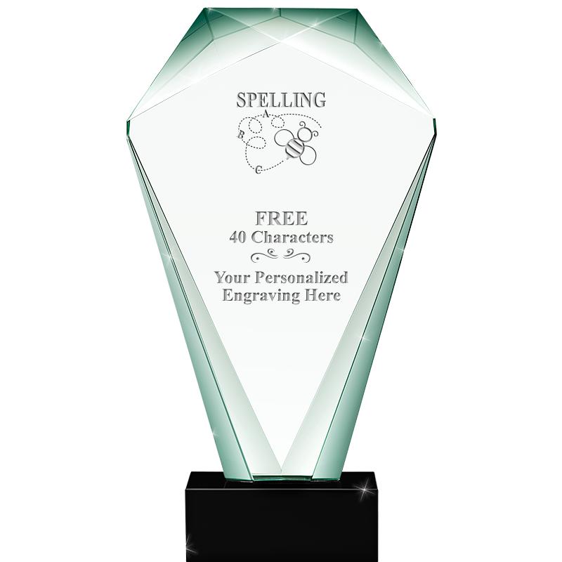 JADE SHRINE CRYSTAL AWARD