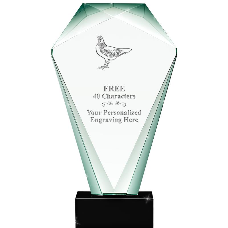 JADE SHRINE CRYSTAL AWARD