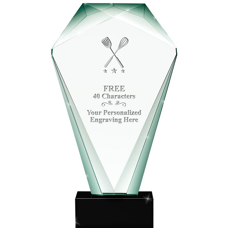 JADE SHRINE CRYSTAL AWARD