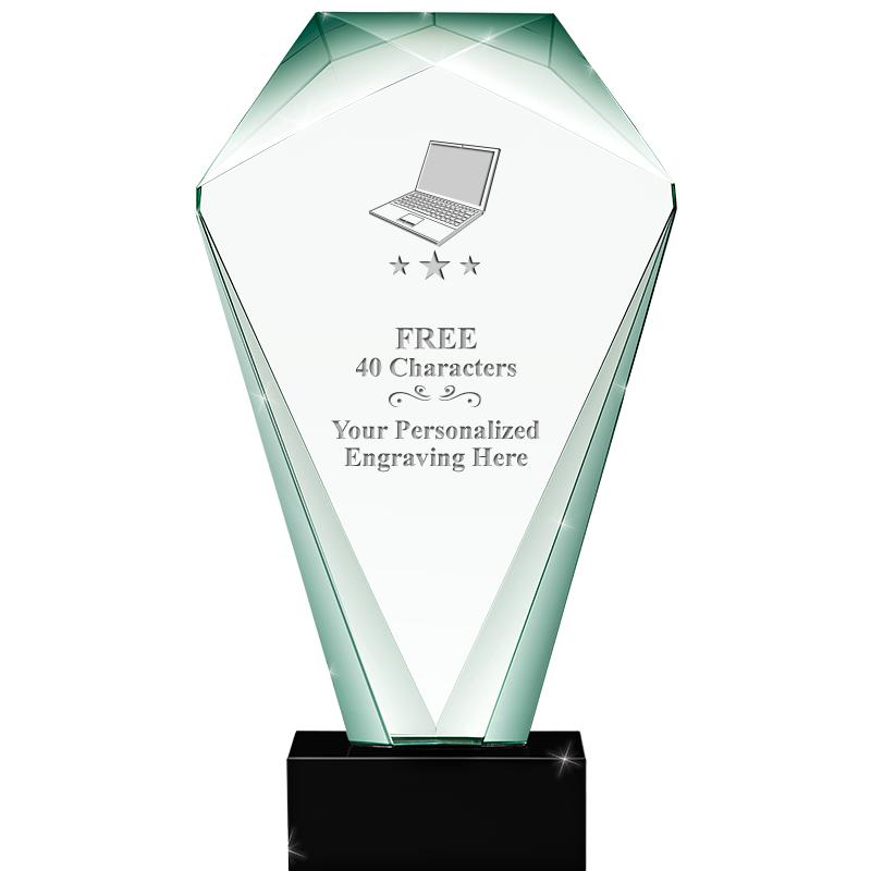 JADE SHRINE CRYSTAL AWARD