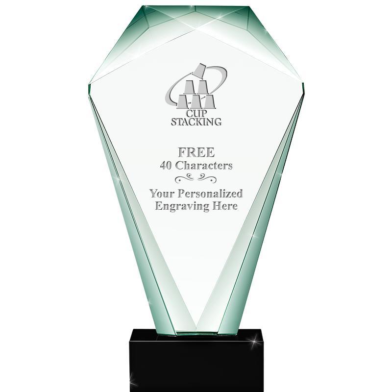 JADE SHRINE CRYSTAL AWARD