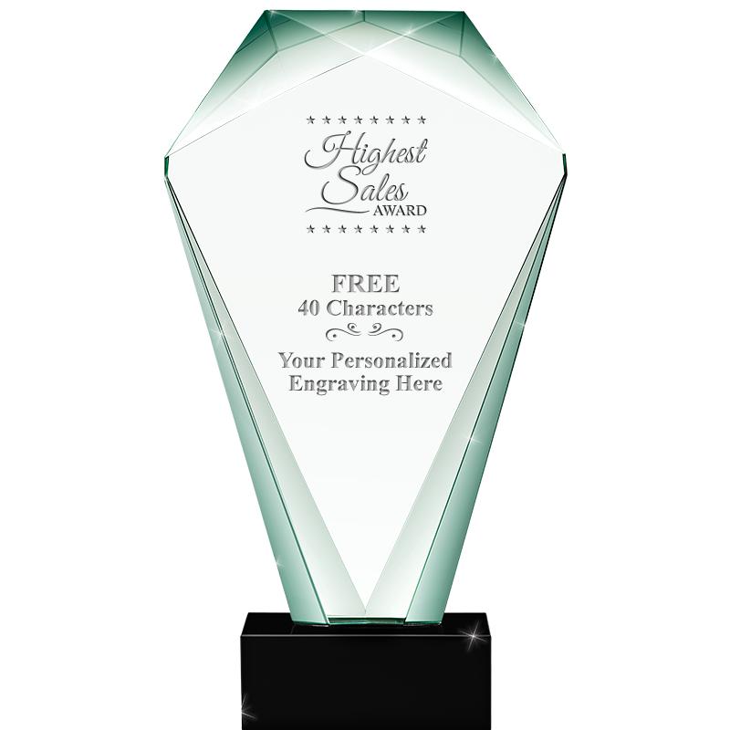 JADE SHRINE CRYSTAL AWARD