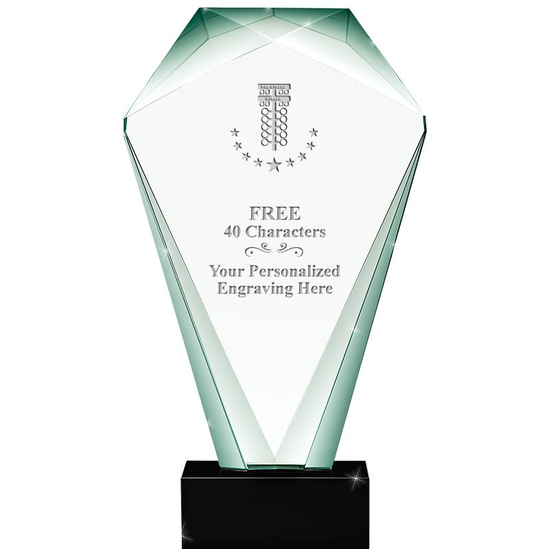 JADE SHRINE CRYSTAL AWARD