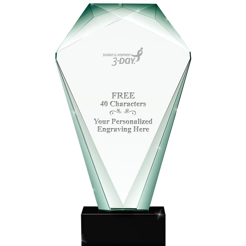 JADE SHRINE CRYSTAL AWARD