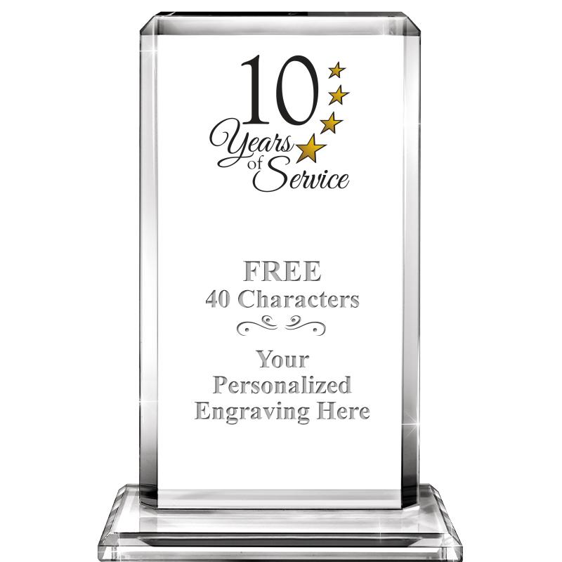 9 1/2" JUBILEE QUAD CRYSTAL