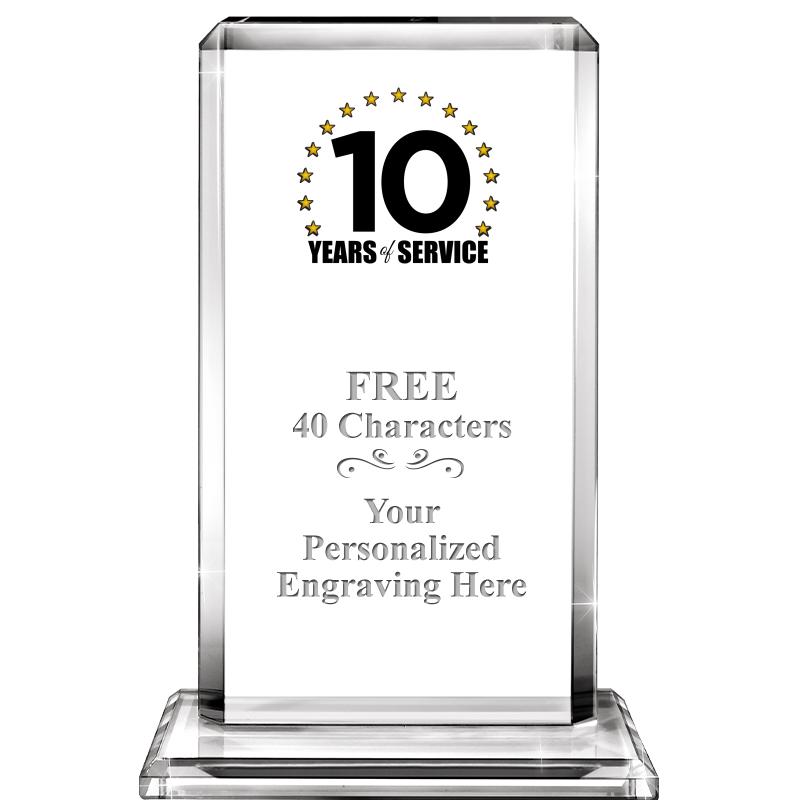 9 1/2" JUBILEE QUAD CRYSTAL