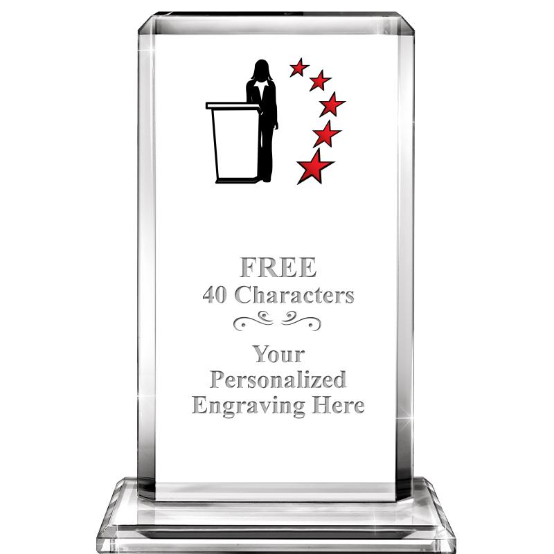 9 1/2" JUBILEE QUAD CRYSTAL